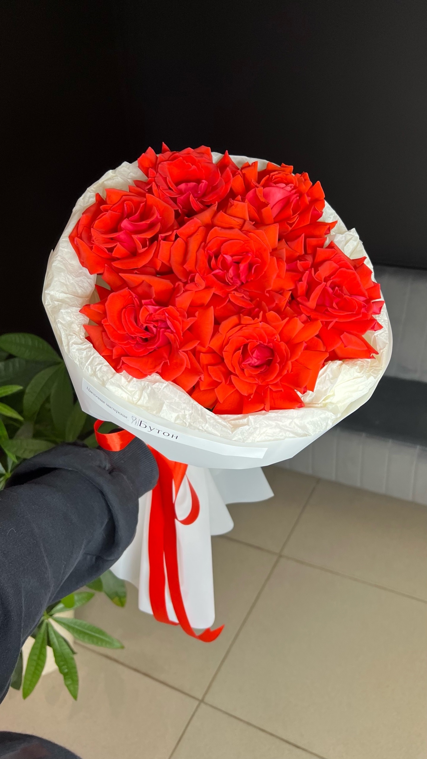 Букет из 7 французских роз