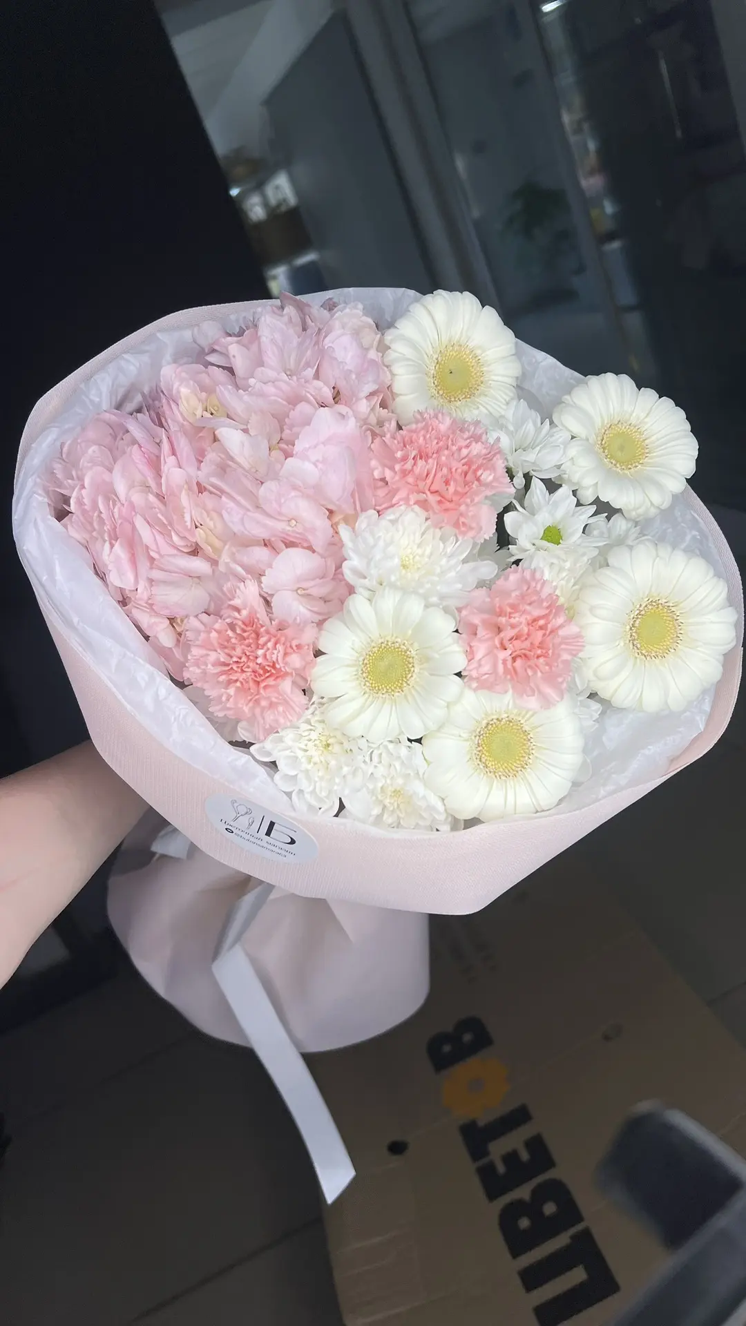 Авторский букет с герберами