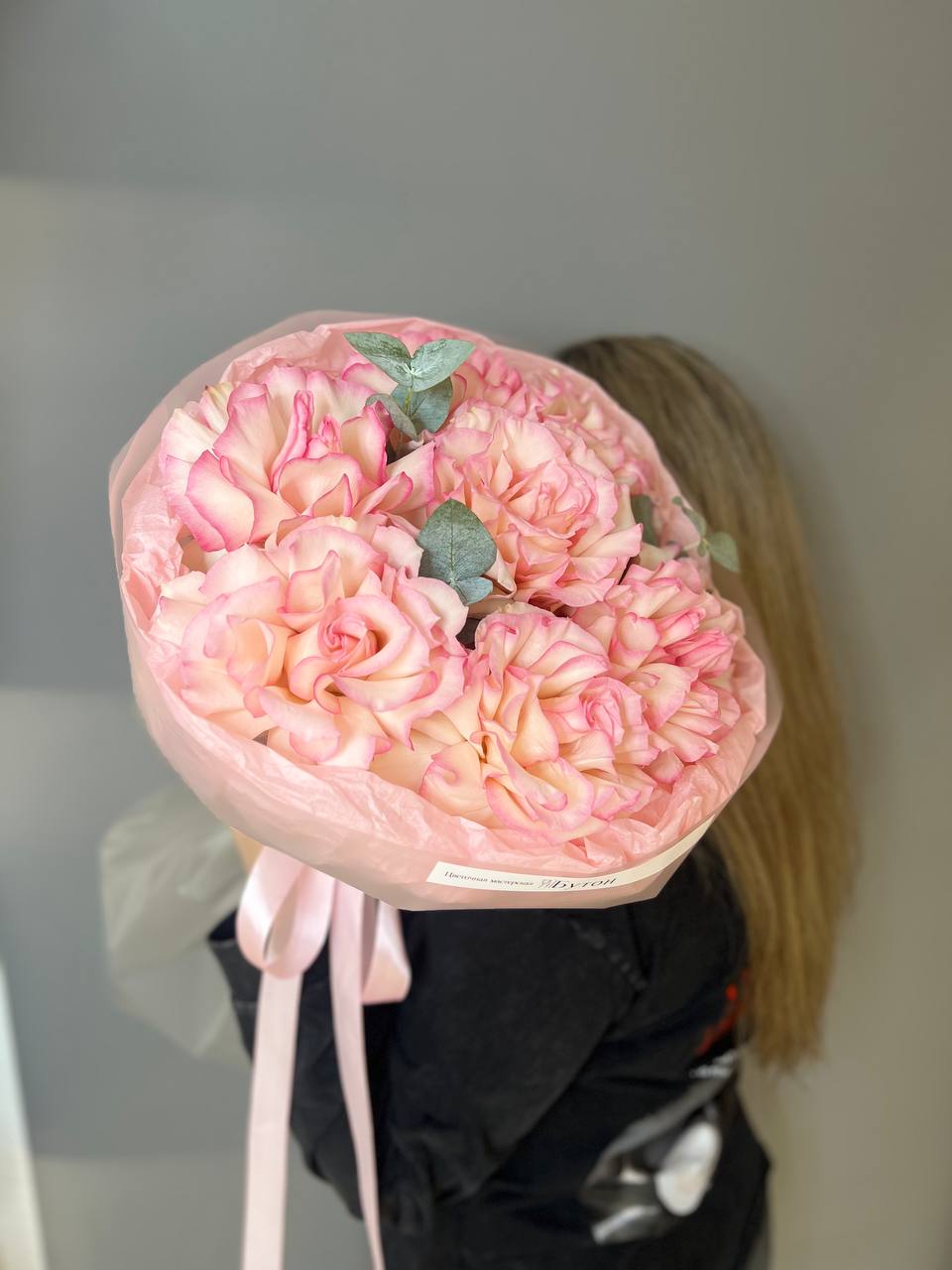 Букет из 7 французских роз Эсперанс