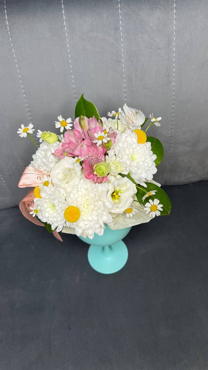 Авторская композиция в фужере