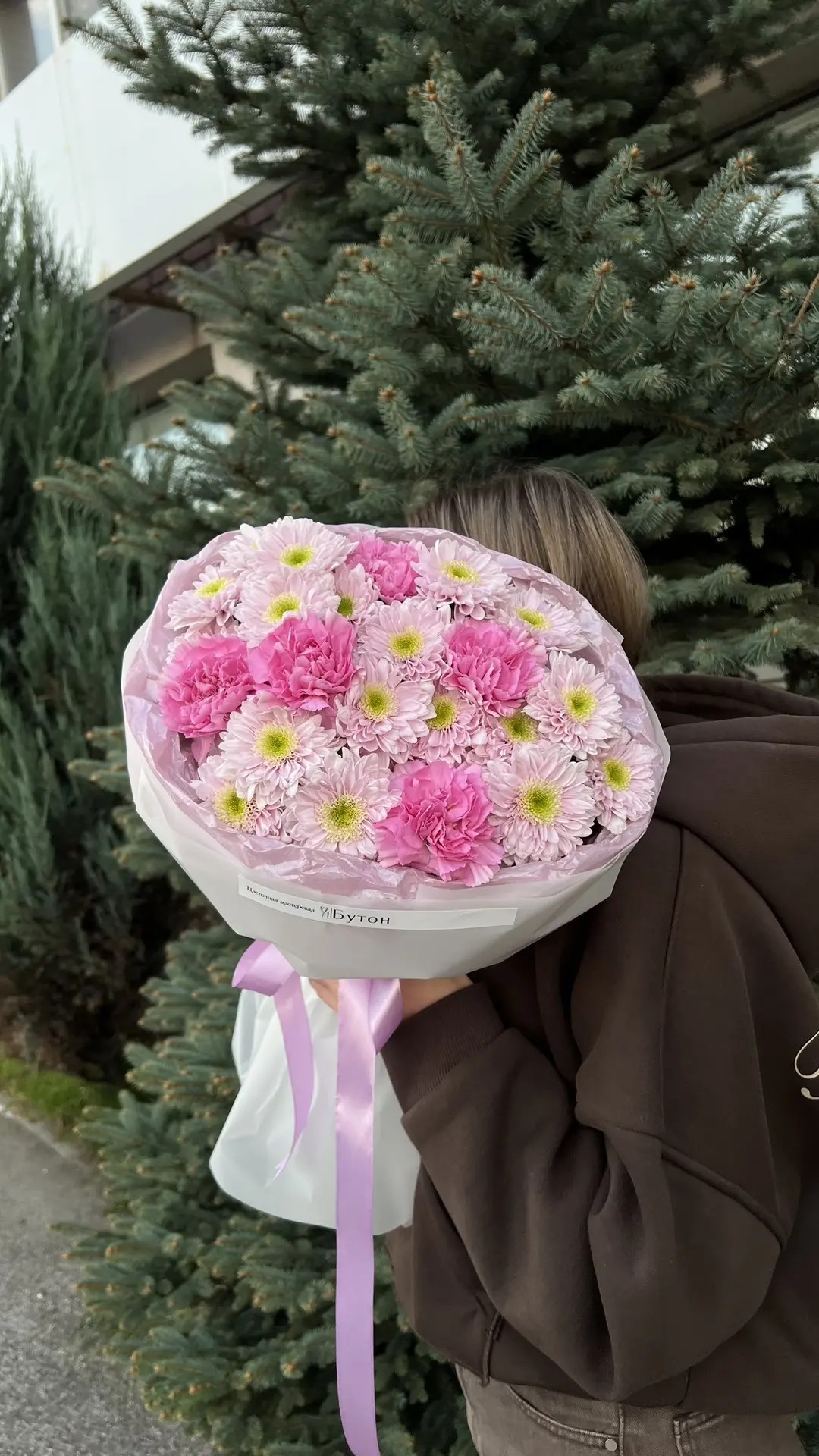 Букет из стойких цветов